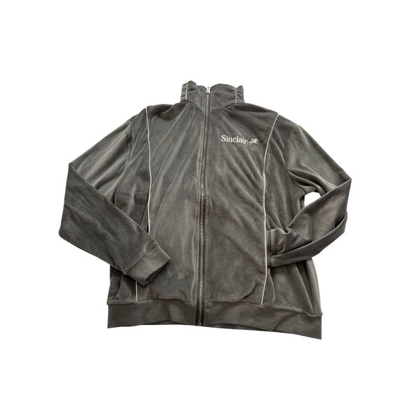 Sinclair Global Velour Jacket in Grey - Picture 1 of 4